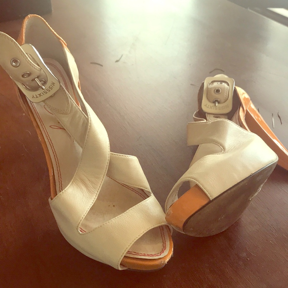 Miss Sixty Dakota peep toe heel